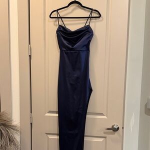 Lovely Day Midnight Blue Maxi Dress